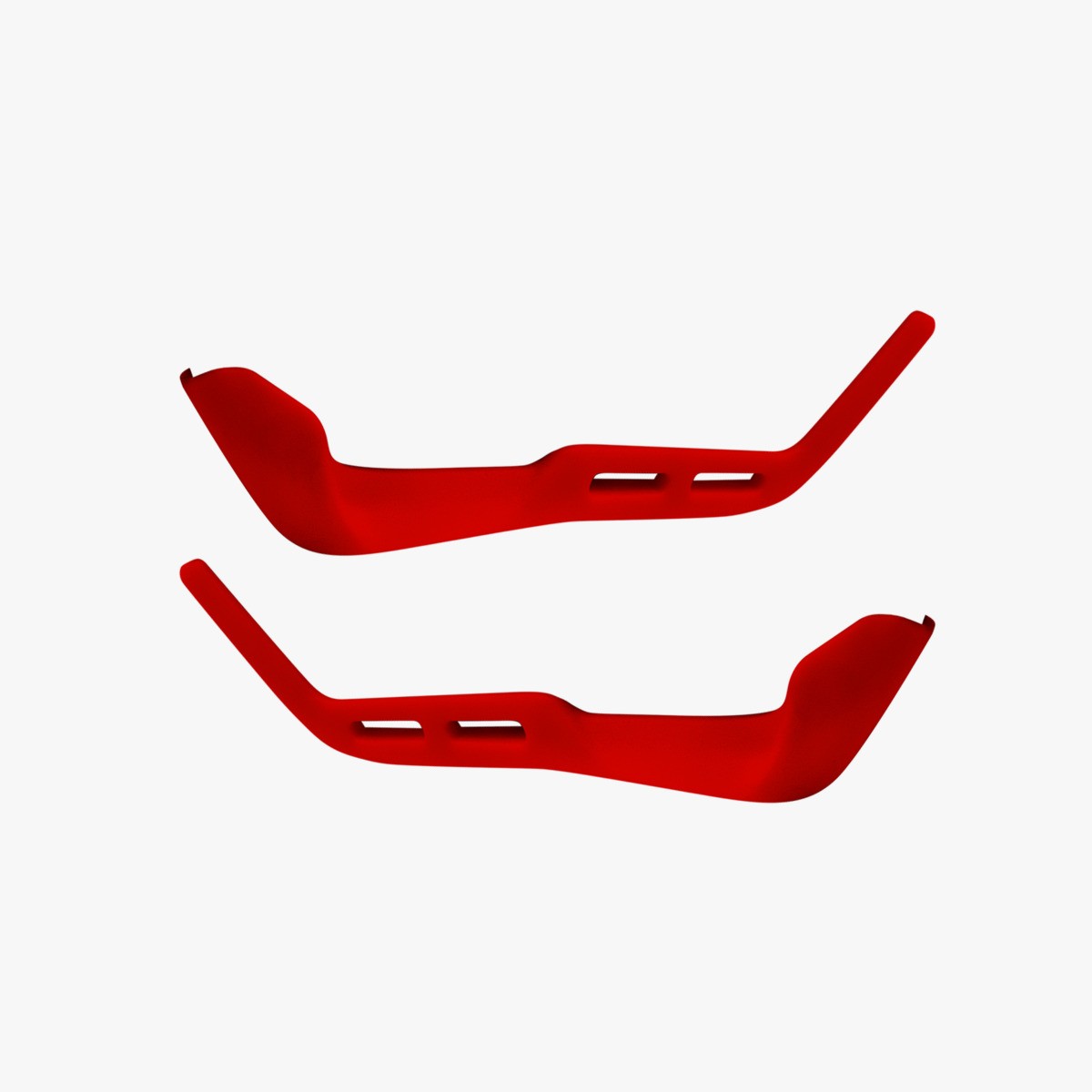 sprint rubber lens fender red