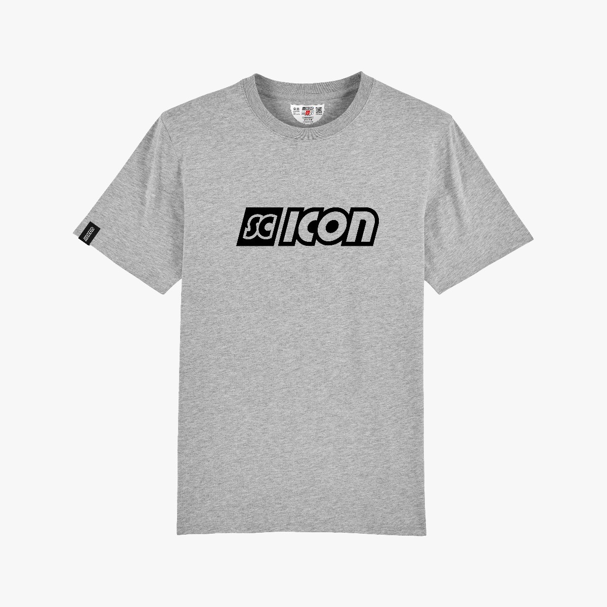 Scicon Sports | SC Logo Lifestyle Cotton T-shirt - Grey - TS61804