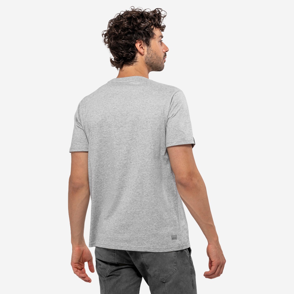 Scicon Sports | SC Monogram Logo Lifestyle Cotton T-shirt - Grey - TS61814