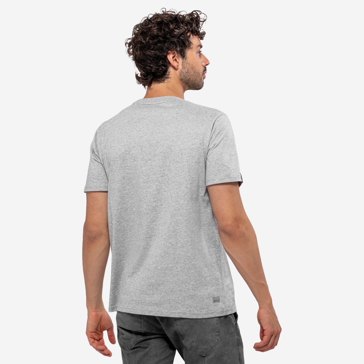 Scicon Sports | SC #IOVADOINBICI Logo Lifestyle Cotton T-shirt - Grey - TS61864