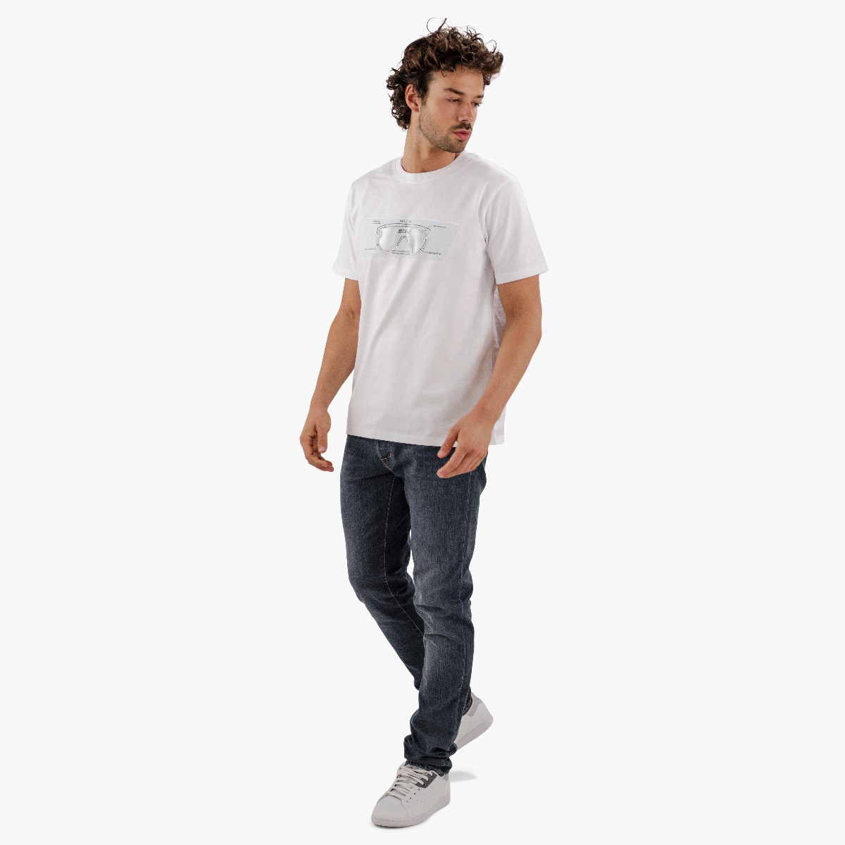 lamon t-shirt white ts61901