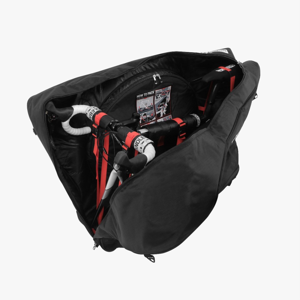 Black Aerocomfort 3.0 Road Bike Travel Bag | Scicon Sports