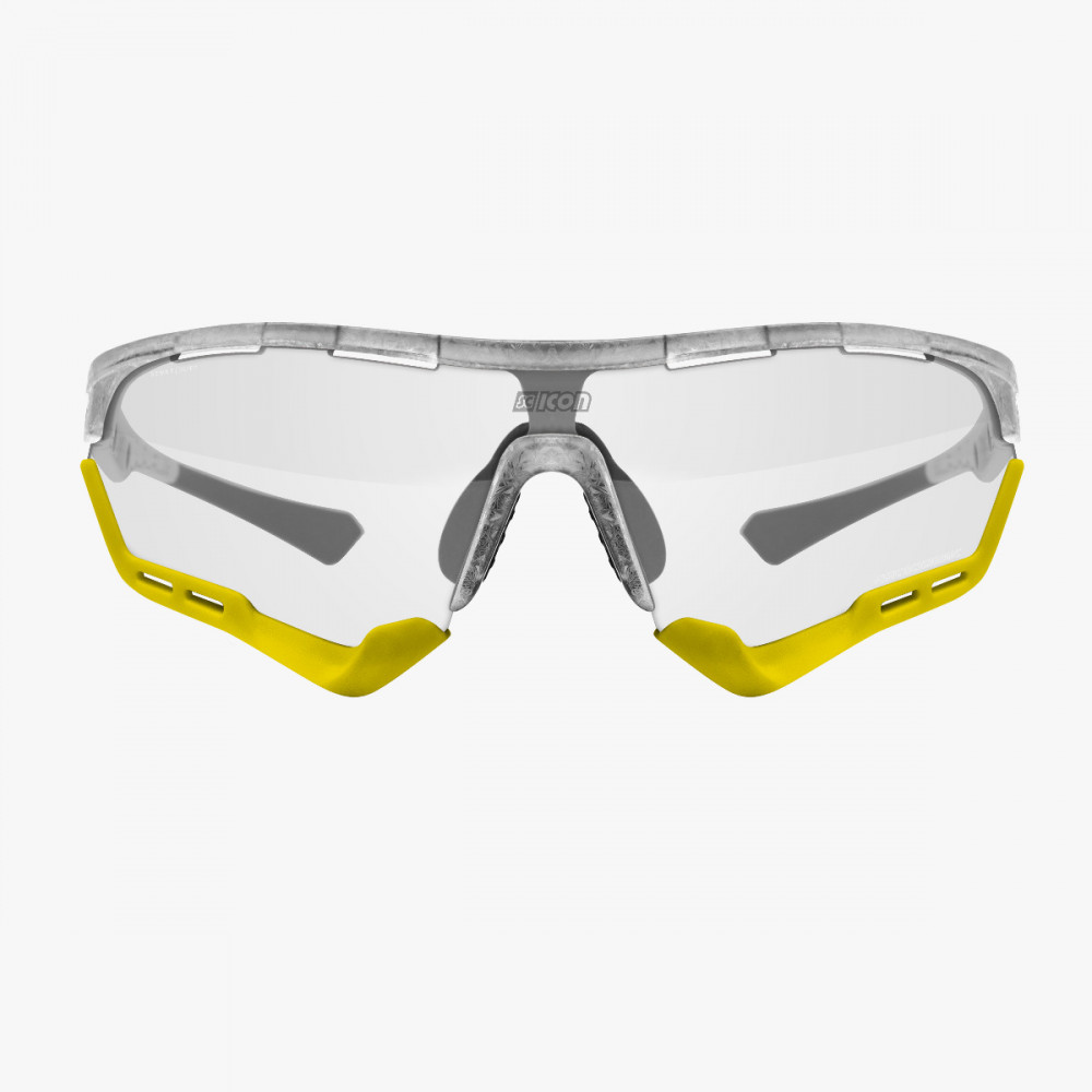 Scicon Sports | Aerotech Sport Performance Sunglasses - Frozen / Photochromic Silver - EY14180505