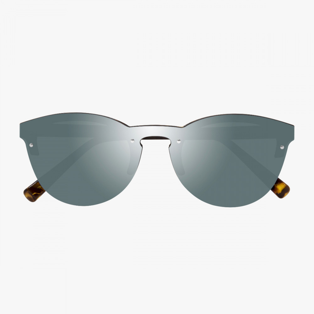 Scicon Sports | Protector Lifestyle Unisex Sunglasses - Demi Frame, Silver Lens - EY170806