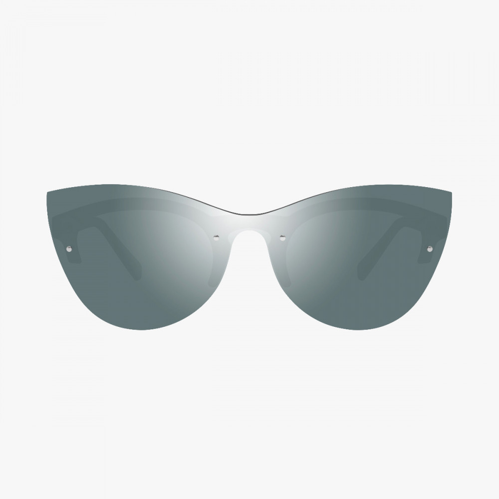 Scicon Sports | Phantom Lifestyle Women's Sunglasses - Frozen Frame, Silver Lens - EY180805