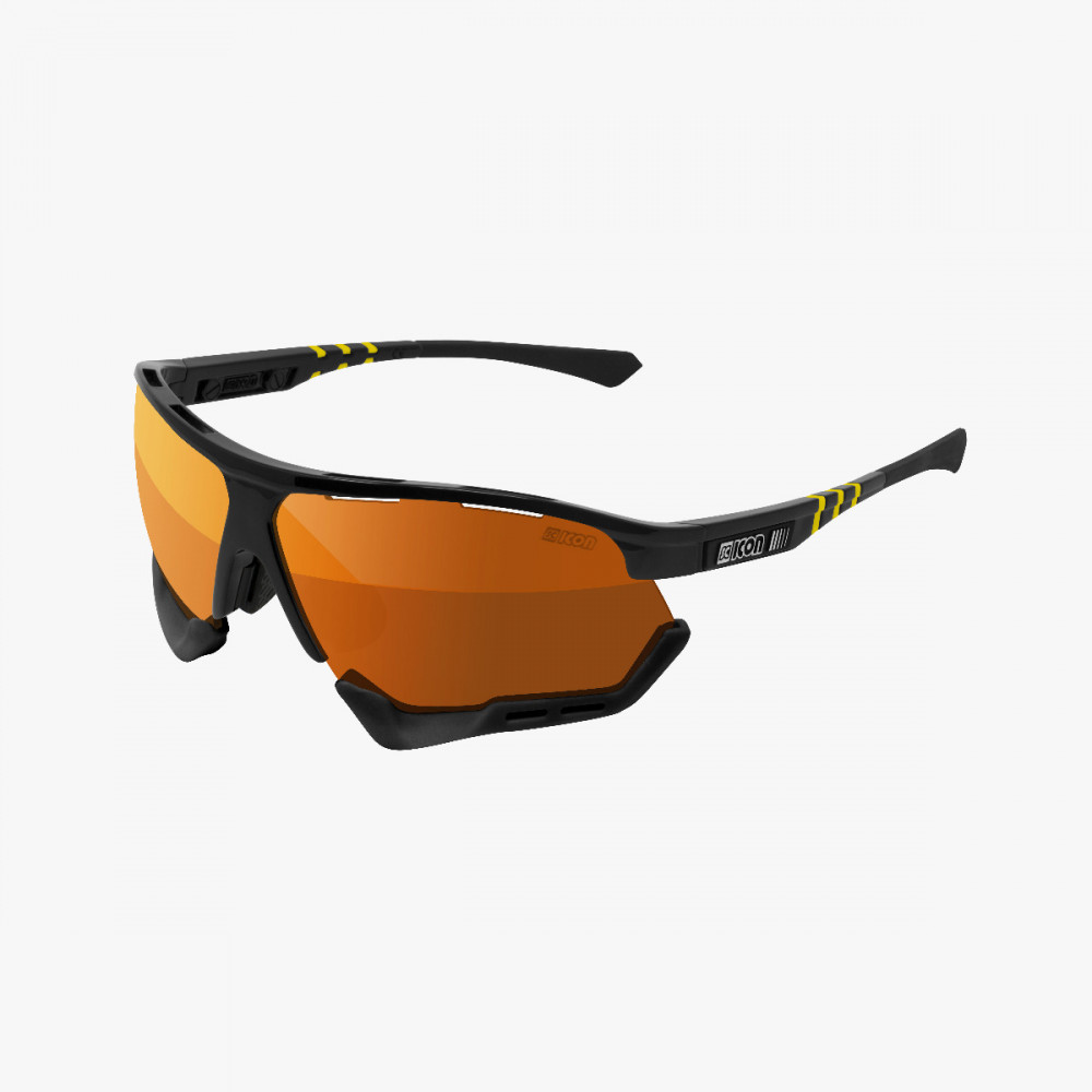 Aerocomfort performance sunglasses scnpp black frame bronze lenses EY19070201
