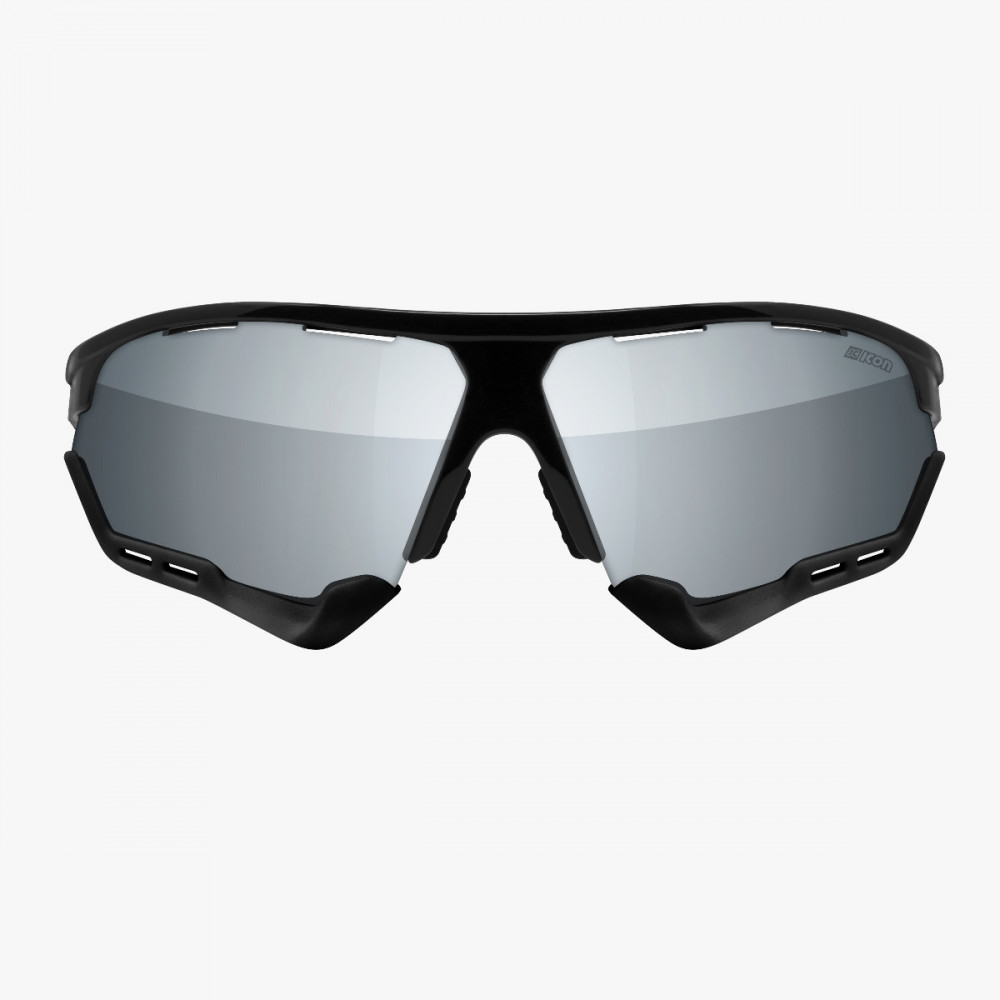 Aerocomfort performance sunglasses scnpp black frame silver lenses EY19080205
