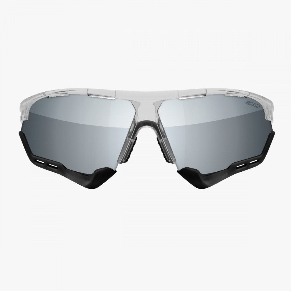 Aerocomfort performance sunglasses scnpp crystal frame silver lenses EY19080705
