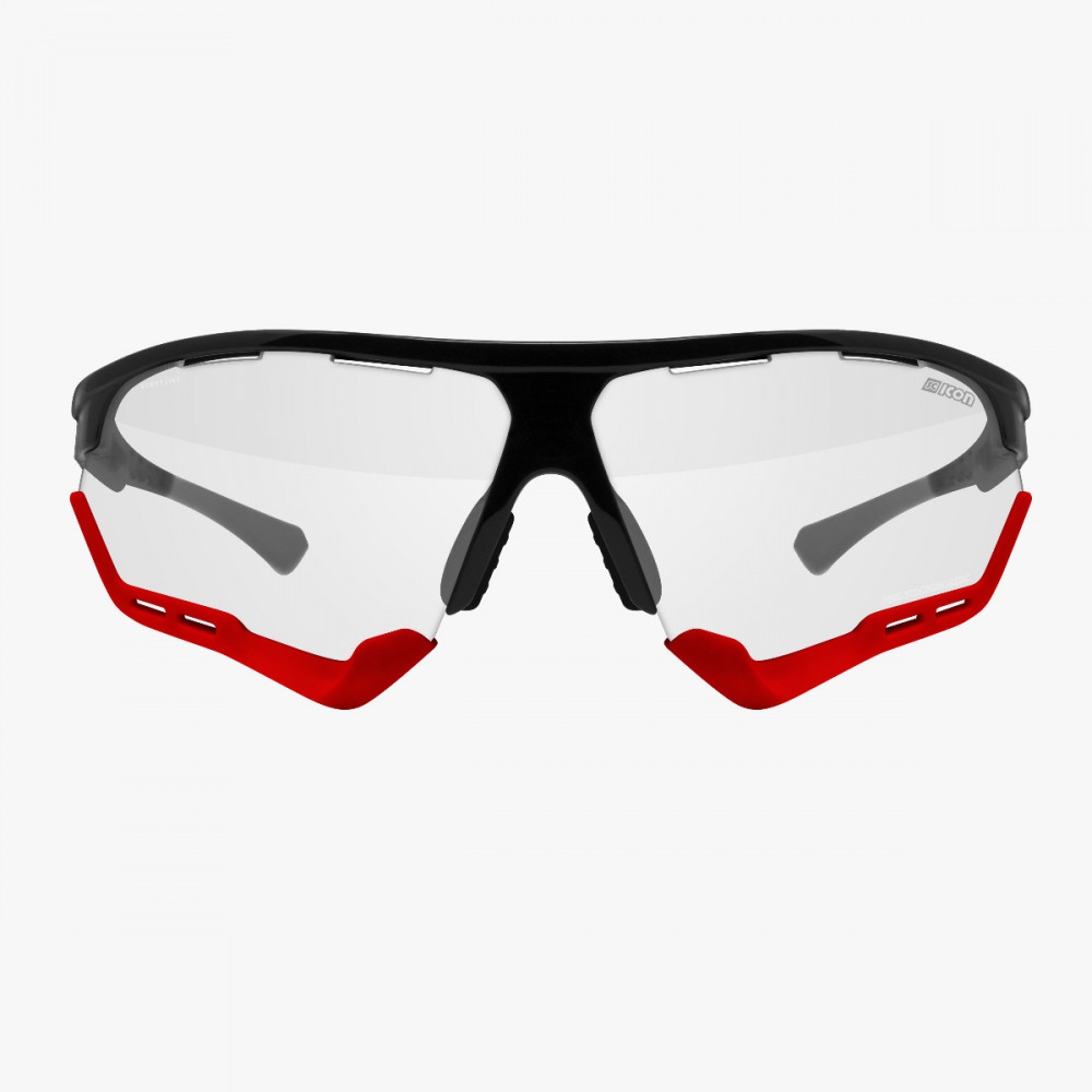 Aerocomfort cycling sunglasses scnxt photochromic black frame red lenses EY19160203
