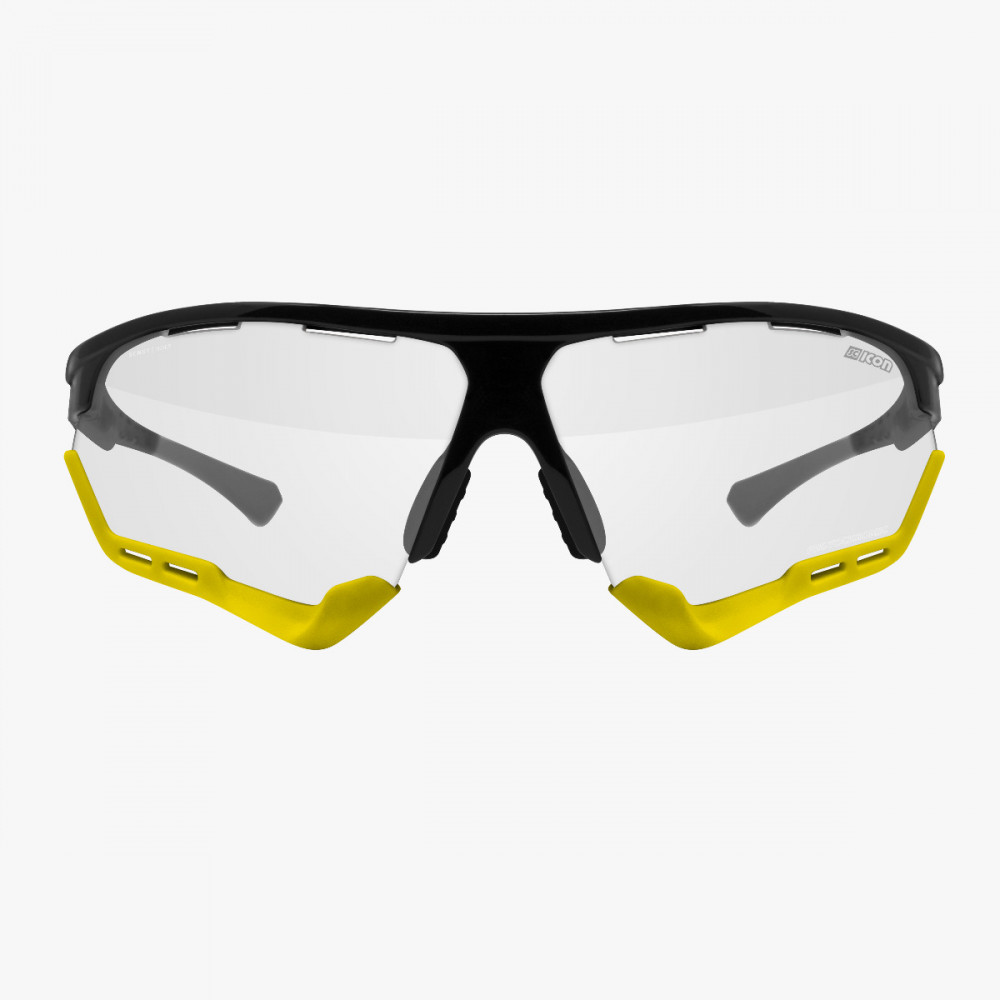 Aerocomfort cycling sunglasses scnxt photochromic black frame silver lenses EY19180205
