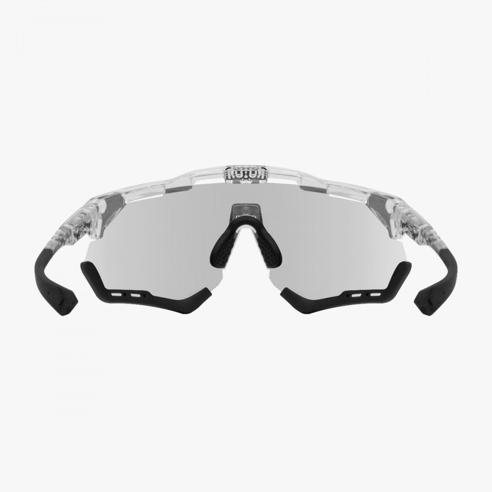 Scicon Sports | Aeroshade XL Cycling Sunglasses - Crystal Gloss / Photocromic Silver - EY25010701