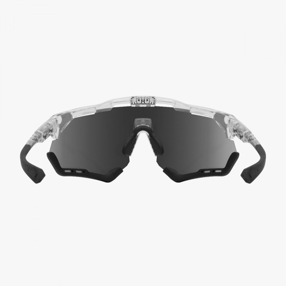 Scicon Sports | Aeroshade XL Cycling Sunglasses - Crystal Gloss / Multimirror Red - EY25060701