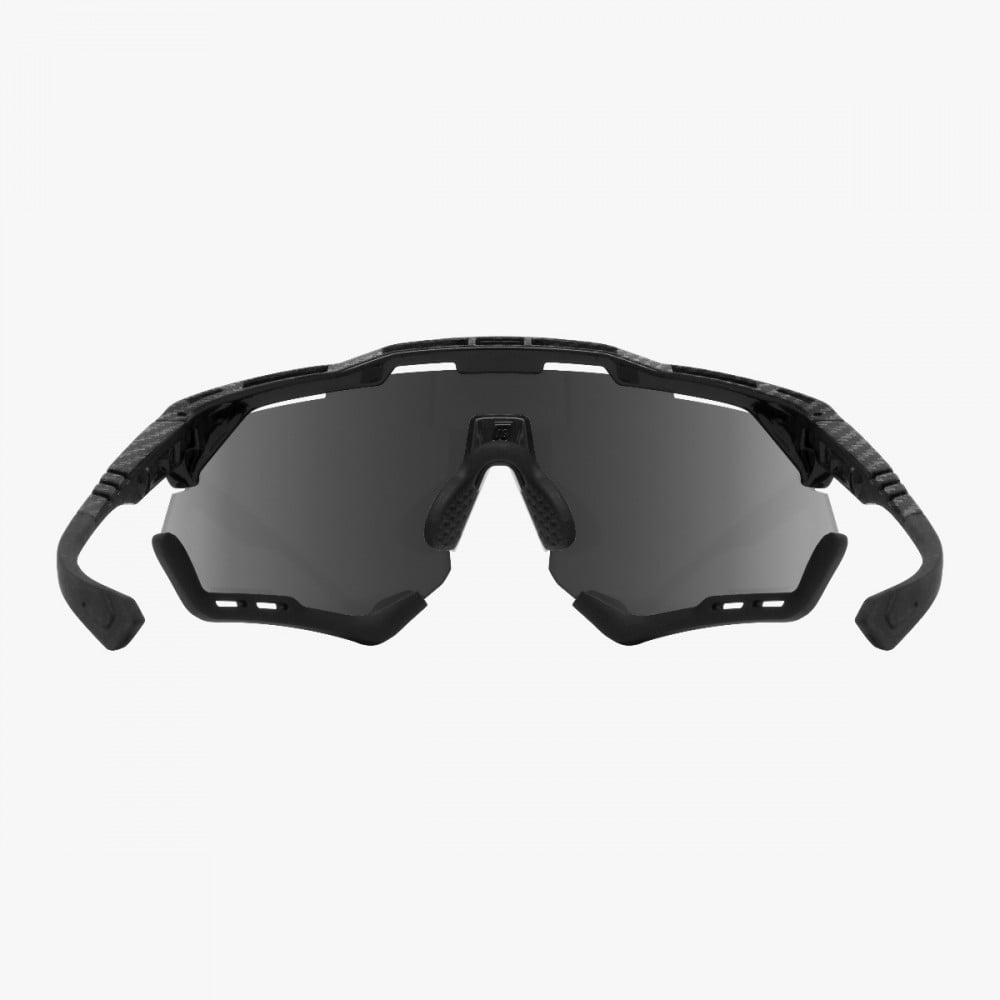 Scicon Sports | Aeroshade XL Carbon Cycling Sunglasses - Carbon Matt / Multimirror Red - EY25061201 
