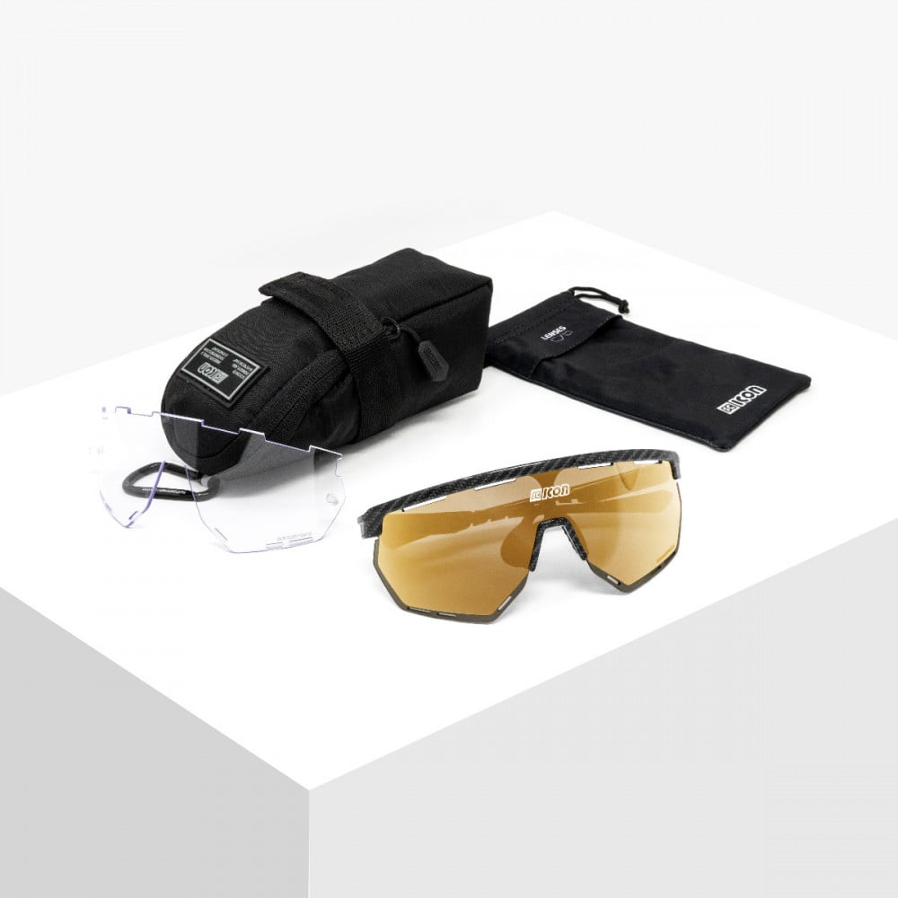 Scicon Sports | Aerowing Sport Performance Sunglasses - Carbon Matt/ Multimirror Bronze - EY26071201