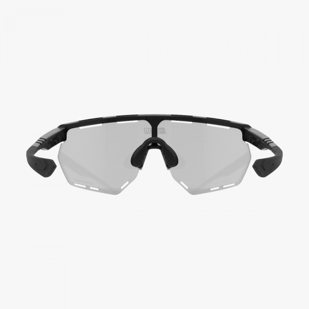 Scicon Sports | Aerowing Cycling Sport Performance Sunglasses - Black Gloss / Photocromic Silver - EY26010201