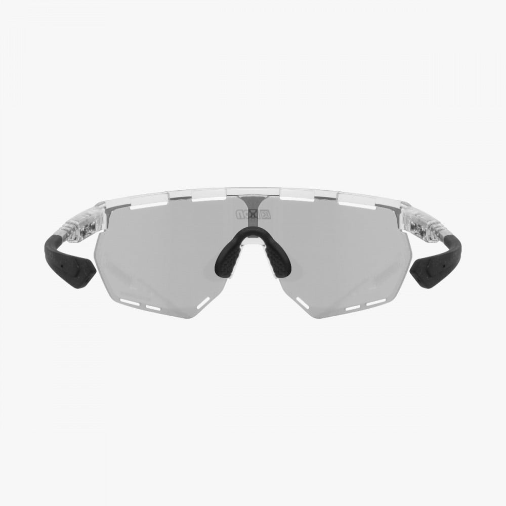 Scicon Sports | Aerowing Cycling Sport Performance Sunglasses - Crystal Gloss / Photocromatic Silver - EY26010701