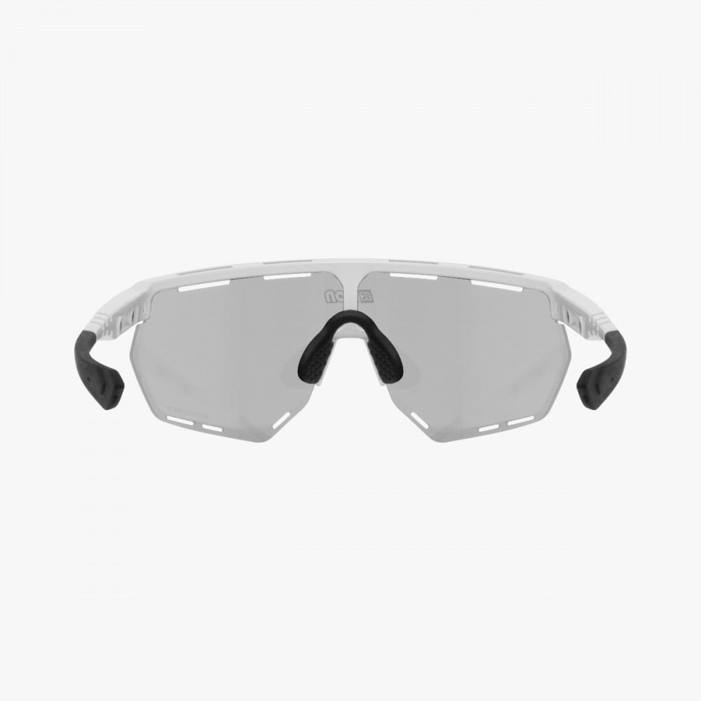 Scicon Sports | Aerowing Cycling Sport Performance Sunglasses - White Gloss / Photocromatic Silver - EY26010802