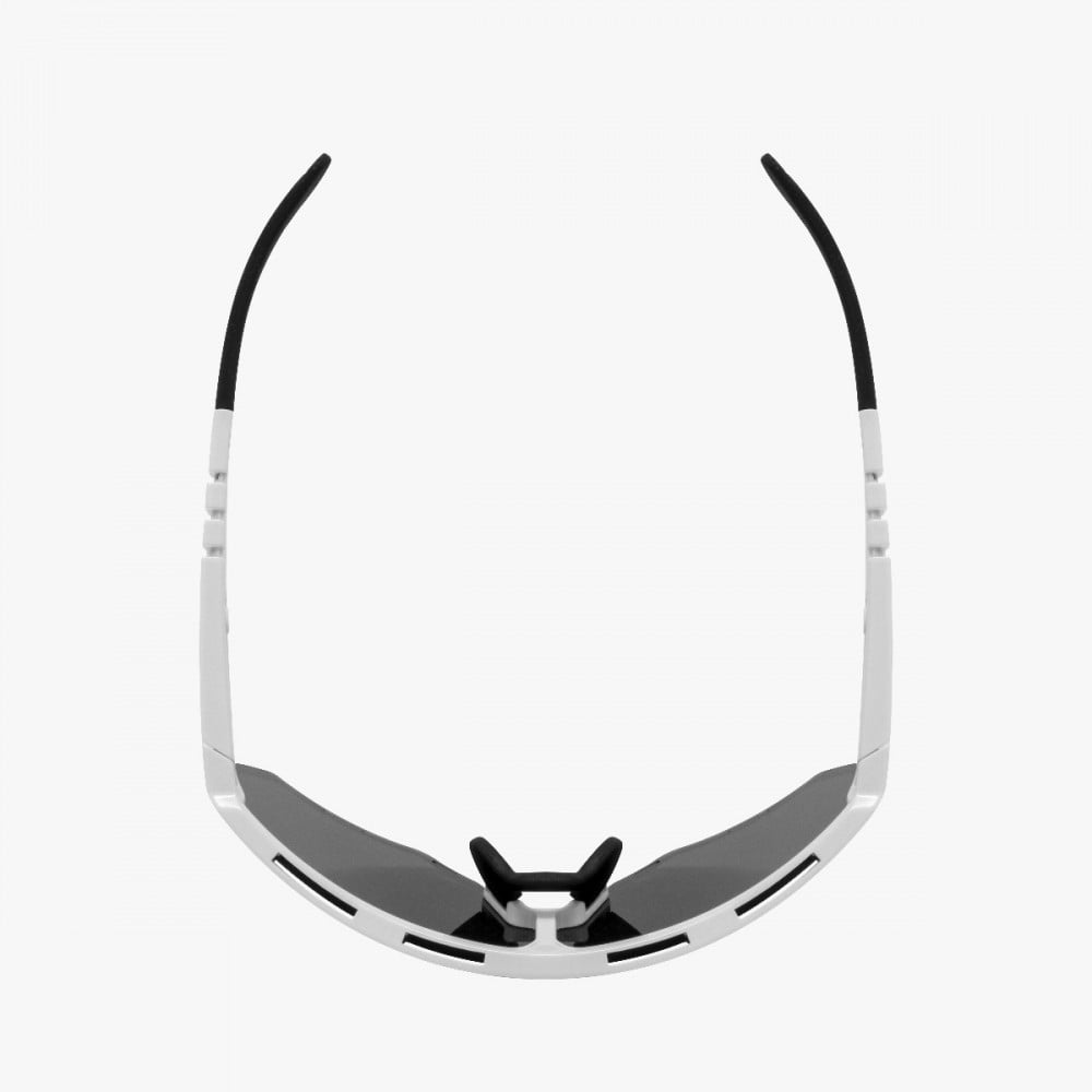 Scicon Sports | Aerowing Sport Performance Sunglasses - White Gloss / Multimirror Bronze  - EY26070802