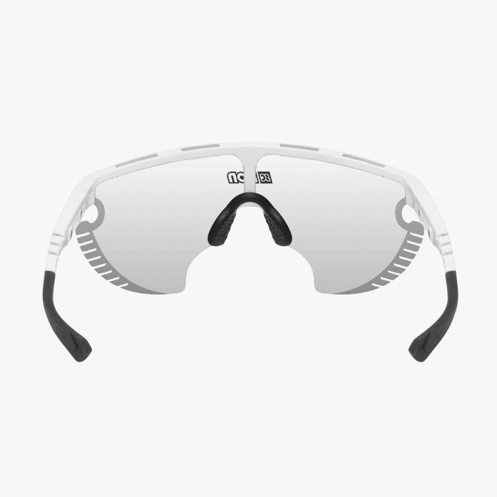 Scicon Sports | Aerowing Lamon Sport Performance Sunglasses - White Gloss / Photocromatic Silver - EY30010800