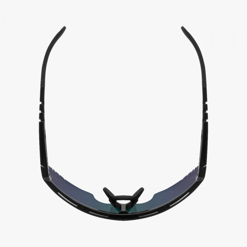 Scicon Sports | Aerowing Lamon Sport Performance Sunglasses - Black Gloss / Multimirror Blue - EY30030200

