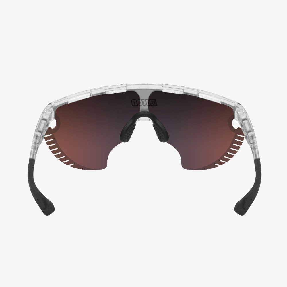 Scicon Sports | Aerowing Lamon Sport Performance Sunglasses - Crystal Gloss / Multimirror Red - EY30060700