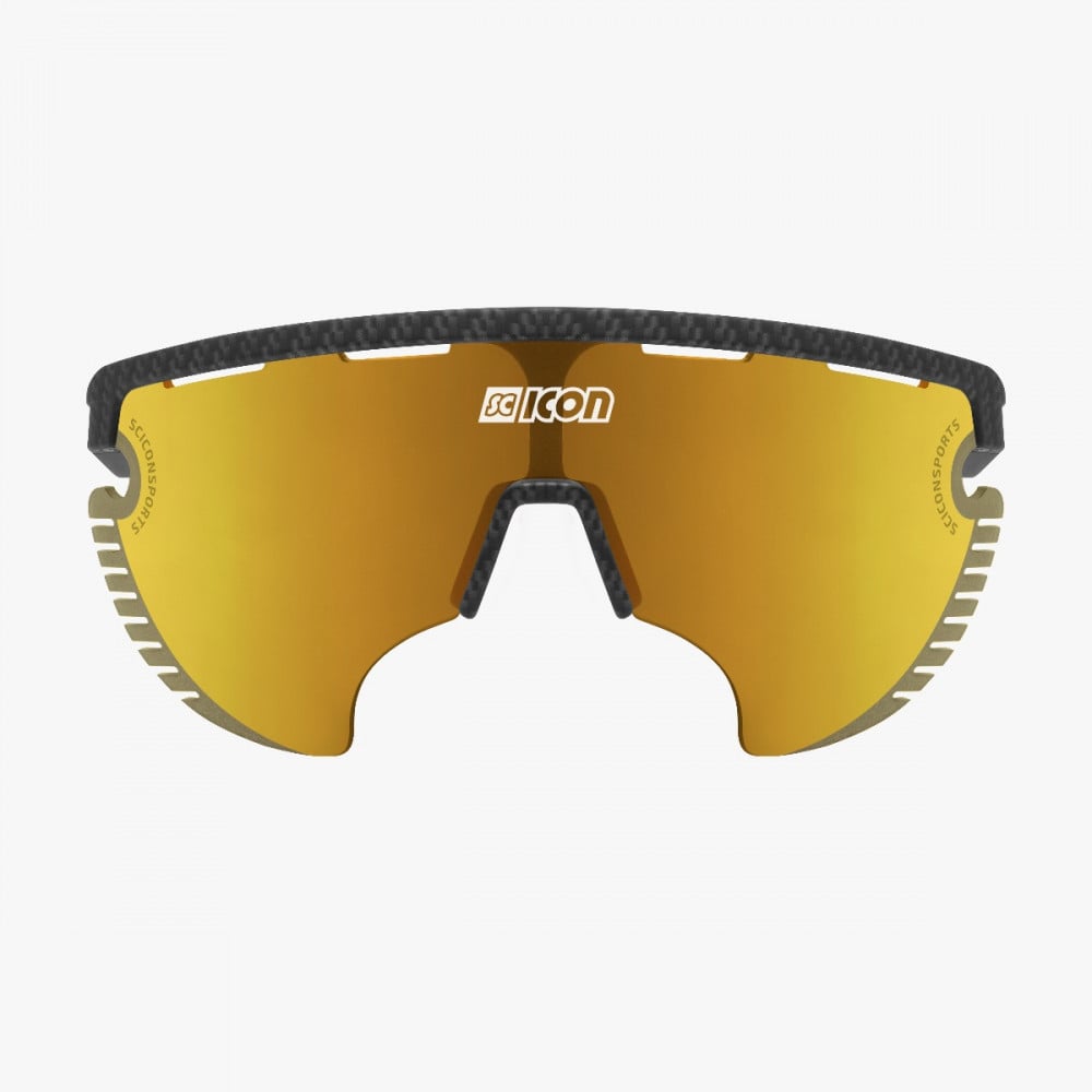 Scicon Sports | Aerowing Lamon Sport Performance Sunglasses - Carbon Matt/ Multimirror Bronze - EY30071200