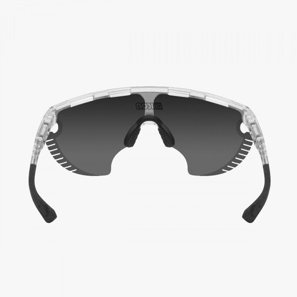 Scicon Sports | Aerowing Lamon Sport Performance Sunglasses - Crystal Gloss / Multimirror Silver - EY30080700