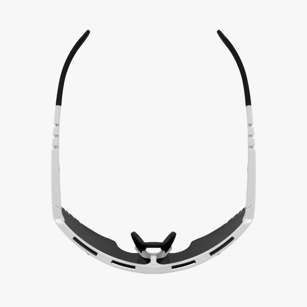 Scicon Sports | Aerowing Lamon Sport Performance Sunglasses - White Gloss / Multimirror Silver - EY30080800