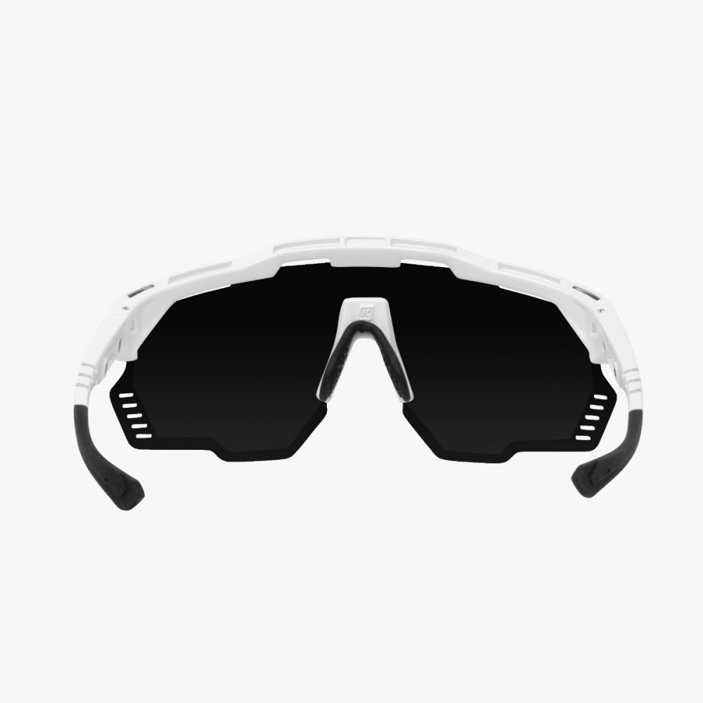 Scicon Sports | Aeroshade Kunken Performance Sunglasses - White Gloss / Photocromic Silver - EY31010800