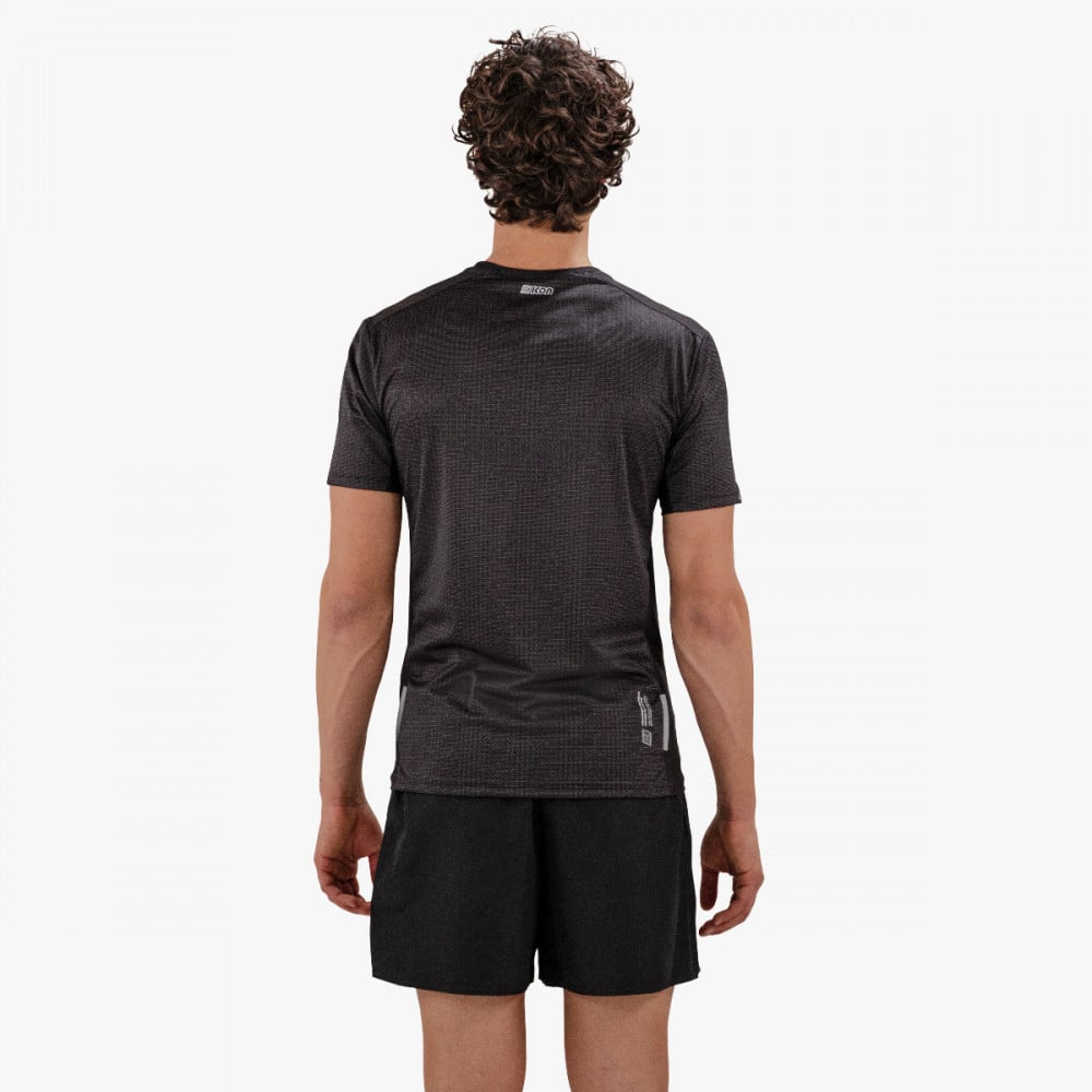 t-shirt technical x-over short sleeve black scicon rt11012