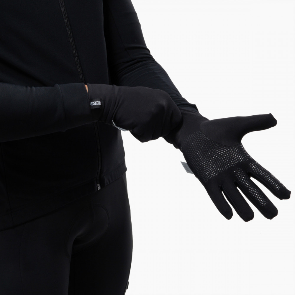 Scicon Sports | Cycling Gloves Unisex - Black - SC3032