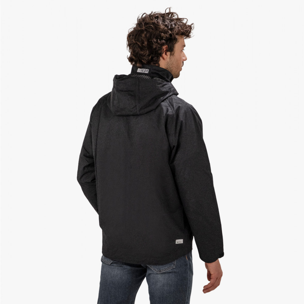 rain jacket scicon man black scjk5200