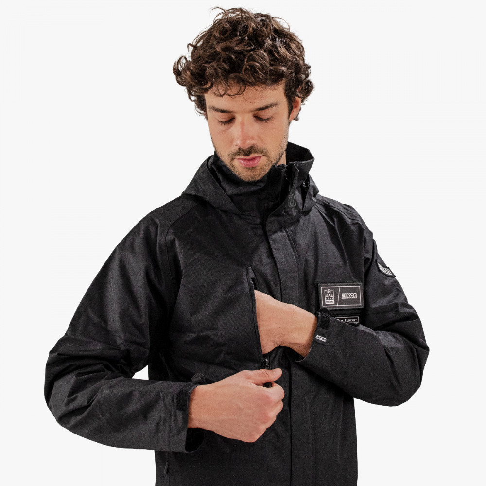 rain jacket scicon man black scjk5200