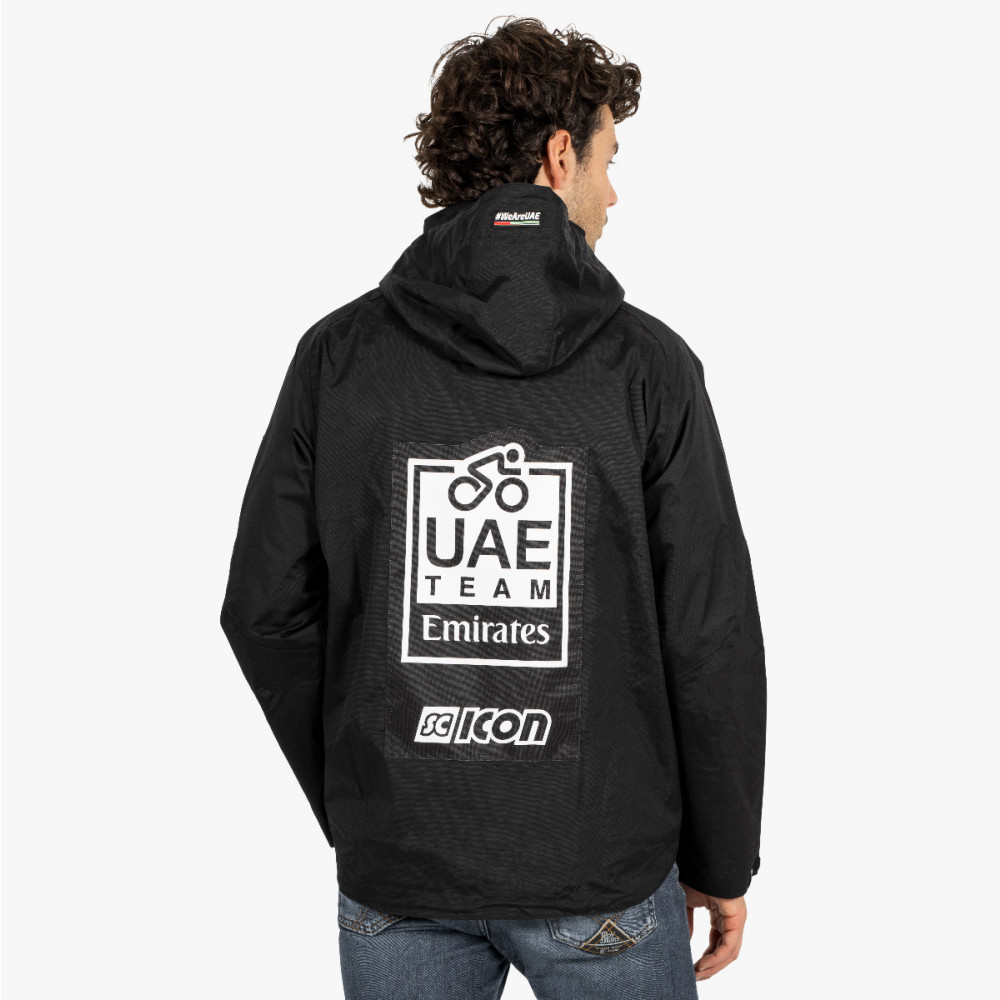 RAIN JACKET HYDRAPLUS UAE - BLACK 