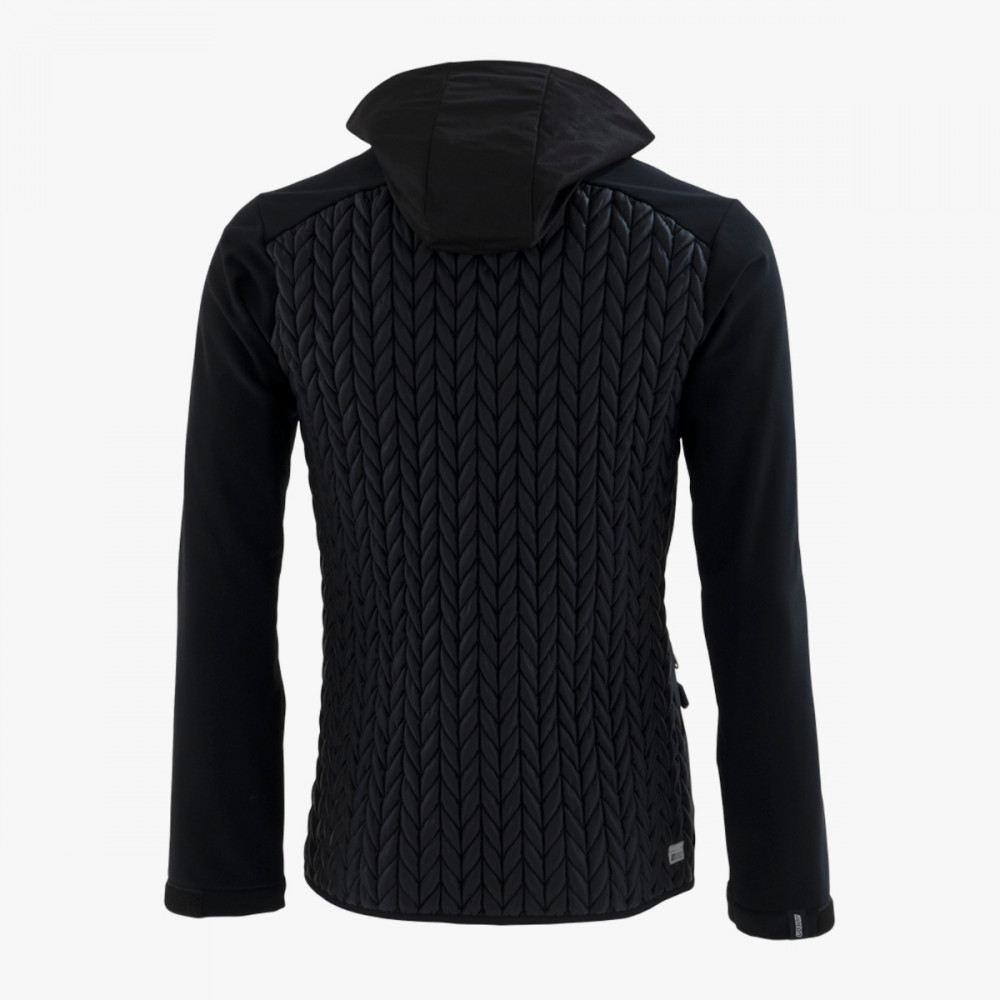 classy hoodie jacket scicon sports black scjw5502