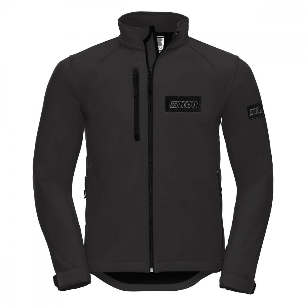 softshell jacket scicon man black ss14002