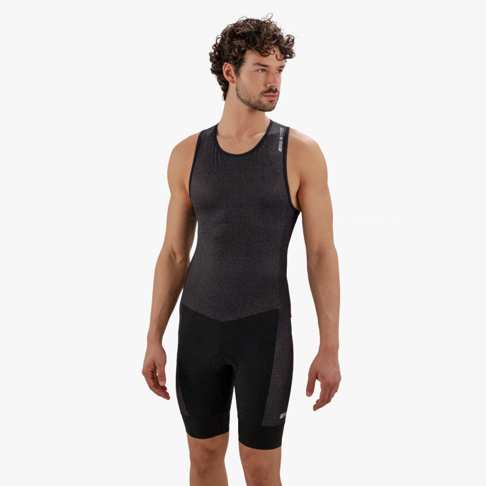 x over sleeveless triathlon suit body black ts11910