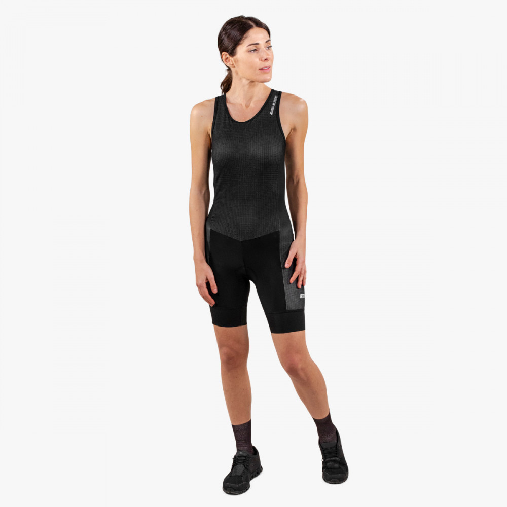 x over sleeveless triathlon suit women black ts21910