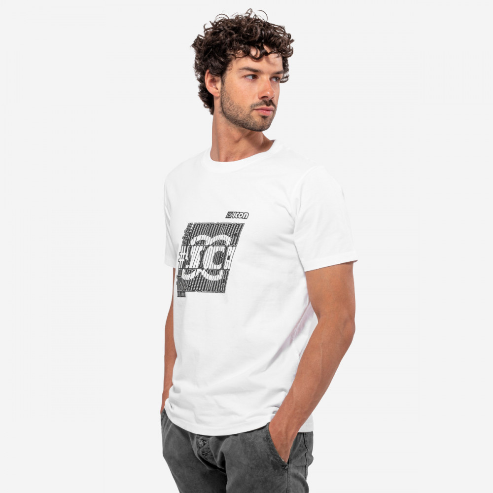 Scicon Sports | SC #IOVADOINBICI Logo Lifestyle Cotton T-shirt - White - TS61861