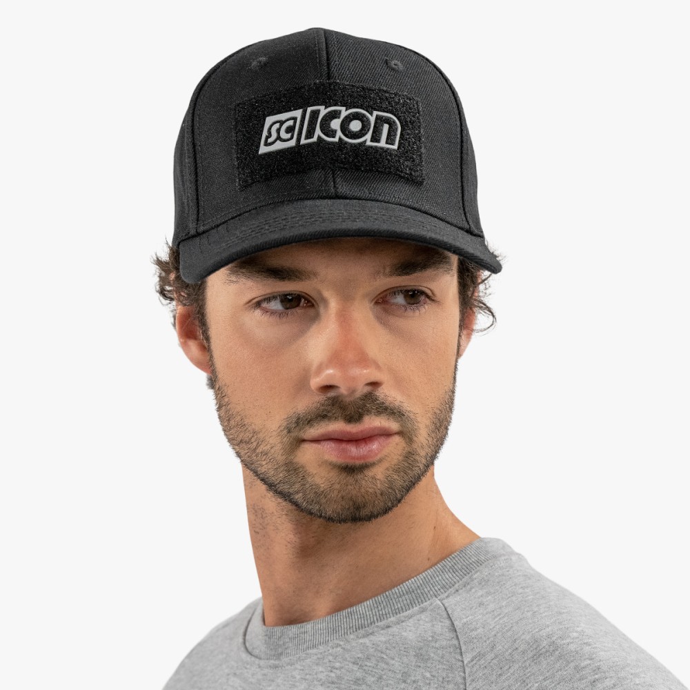 BLACK ON BLACK BASEBALL CAP - 04