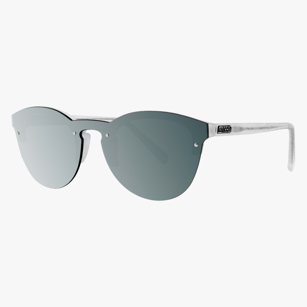 Scicon Sports | Protector Lifestyle Unisex Sunglasses - Frozen Frame, Silver Lens - EY170805