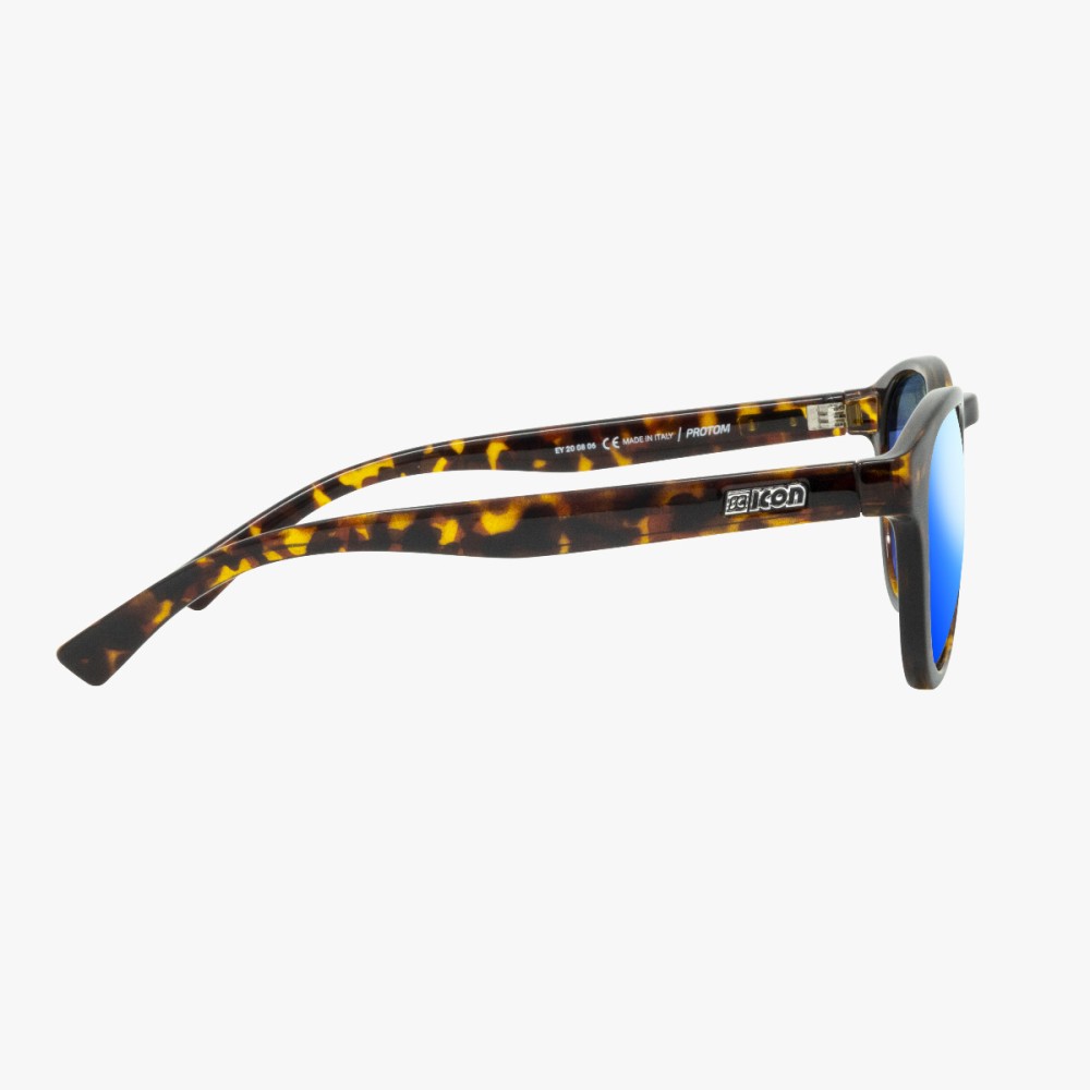 protom demi frame blue lens