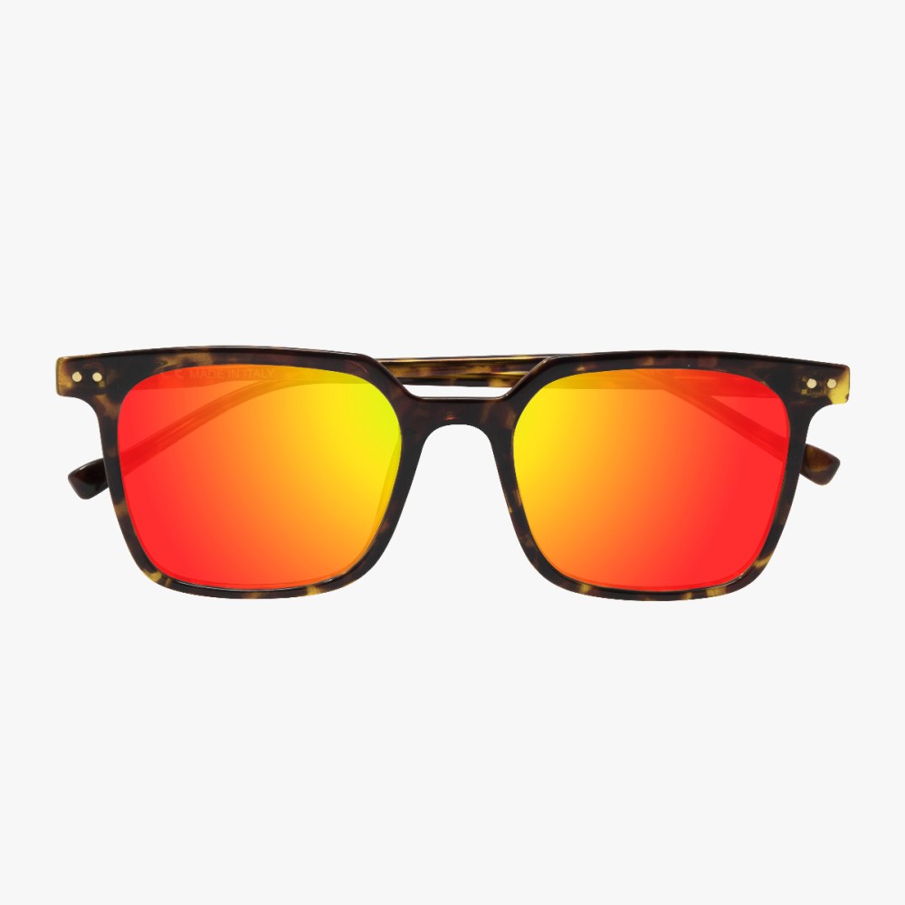 vertec demi frame red lens