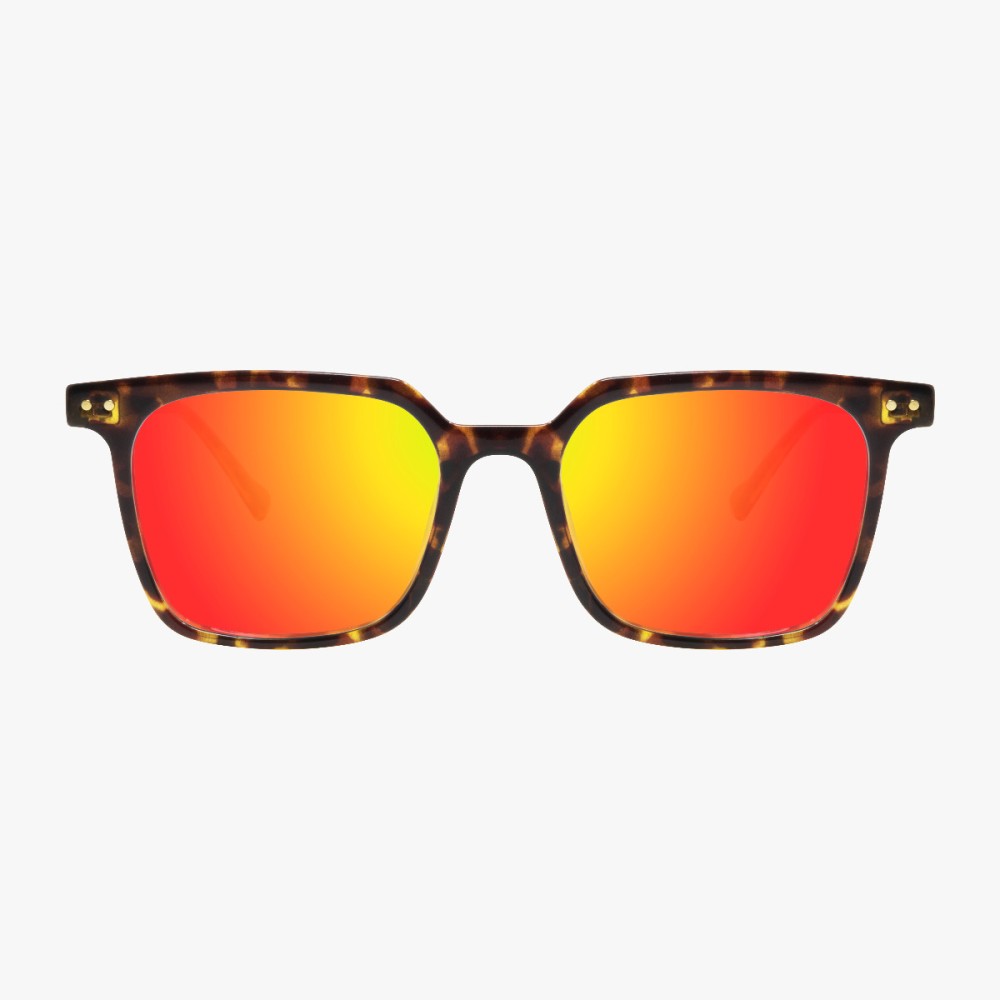 vertec demi frame red lens