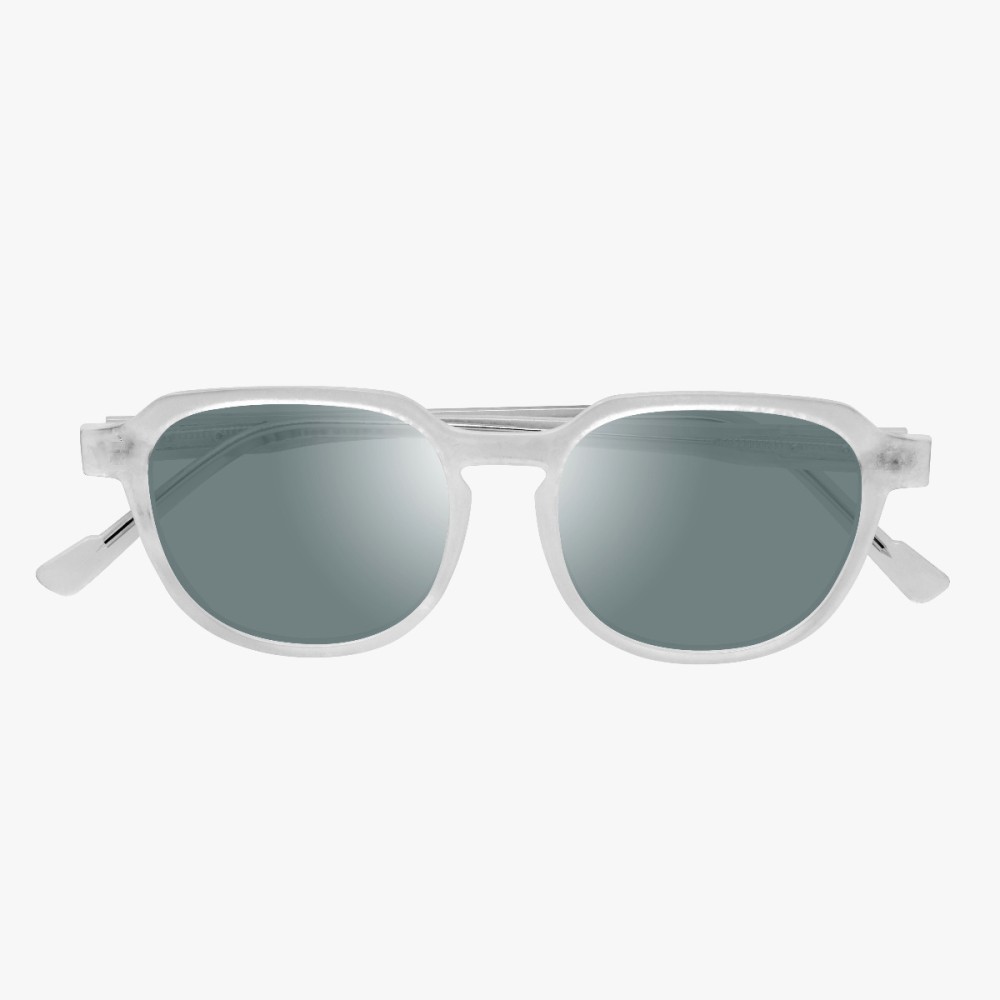 Scicon Sports | Vertex Lifestyle Sunglasses - Frozen Matt, Multimirror Silver Lens - EY220805