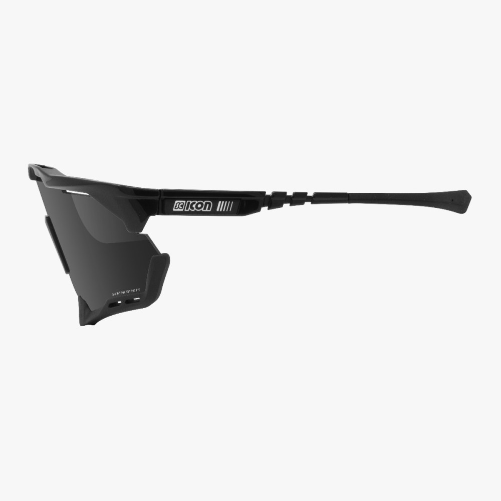 Scicon Sports | Aeroshade XL Cycling Sunglasses - Black Gloss / Photocromic Silver - EY25010201 