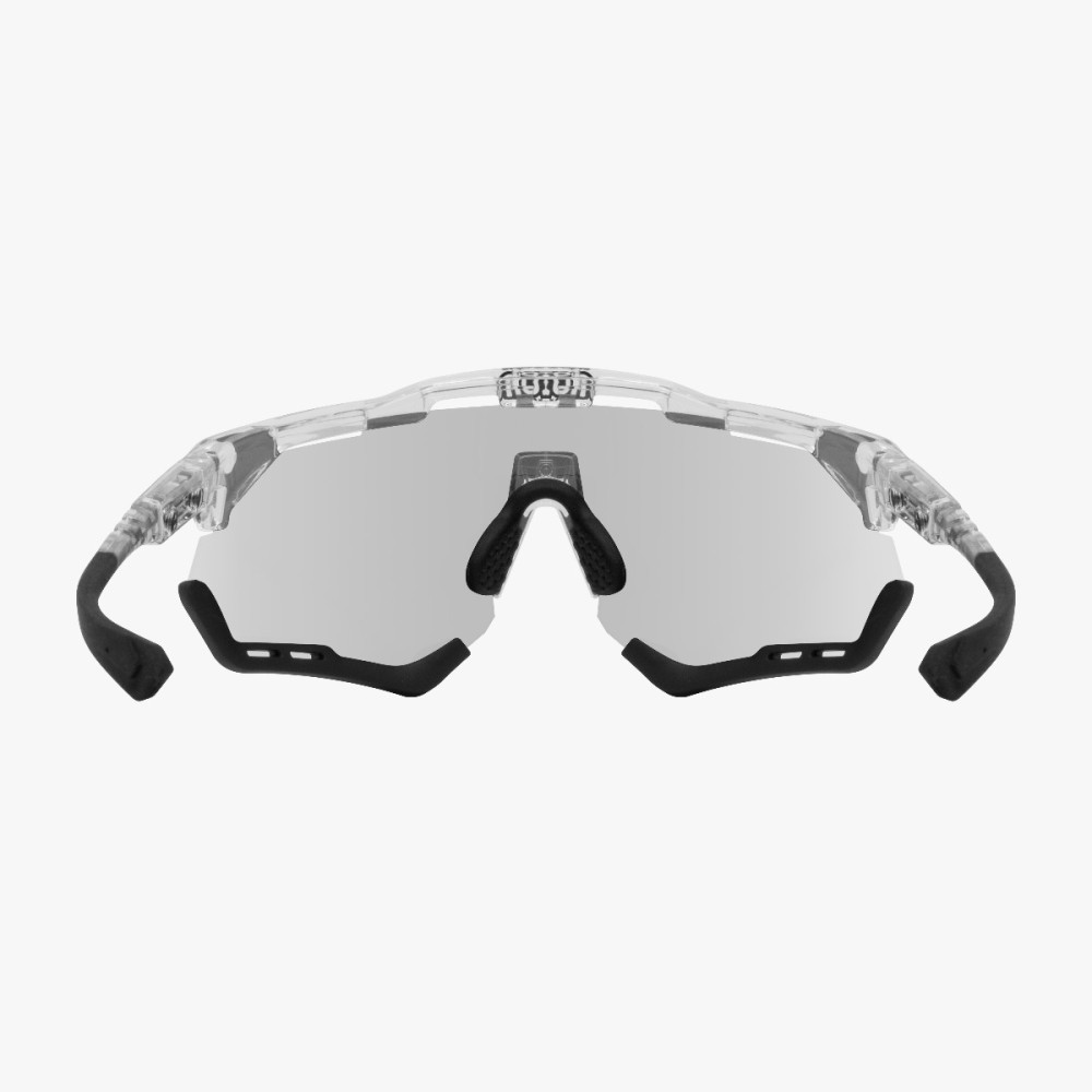 Scicon Sports | Aeroshade XL Cycling Sunglasses - Crystal Gloss / Photocromic Silver - EY25010701