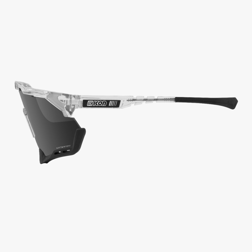 Scicon Sports | Aeroshade XL Cycling Sunglasses - Crystal Gloss / Photocromic Silver - EY25010701