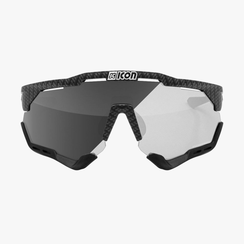 Scicon Sports | Aeroshade XL Carbon Cycling Sunglasses - Carbon Matt / Photocromic Silver - EY25011201