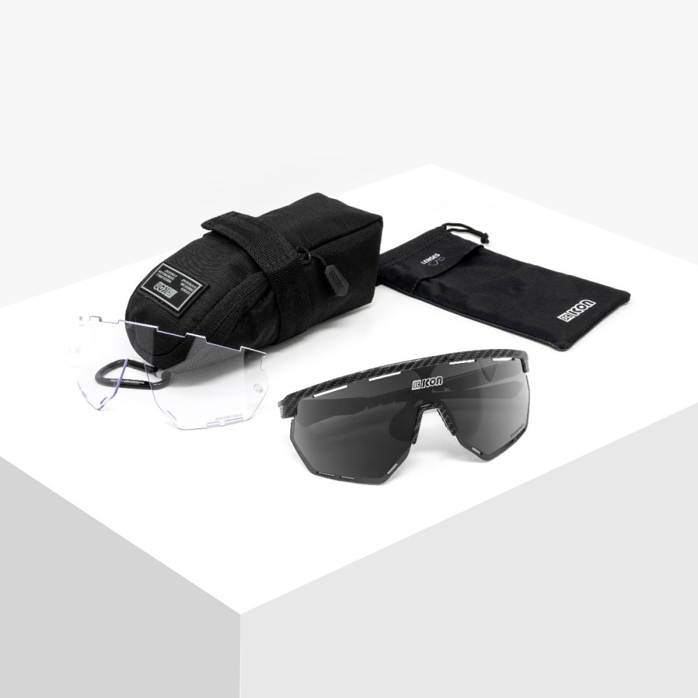 Scicon Sports | Aerowing Sport Performance Sunglasses - Carbon Matt / Multimirror Silver - EY26081201